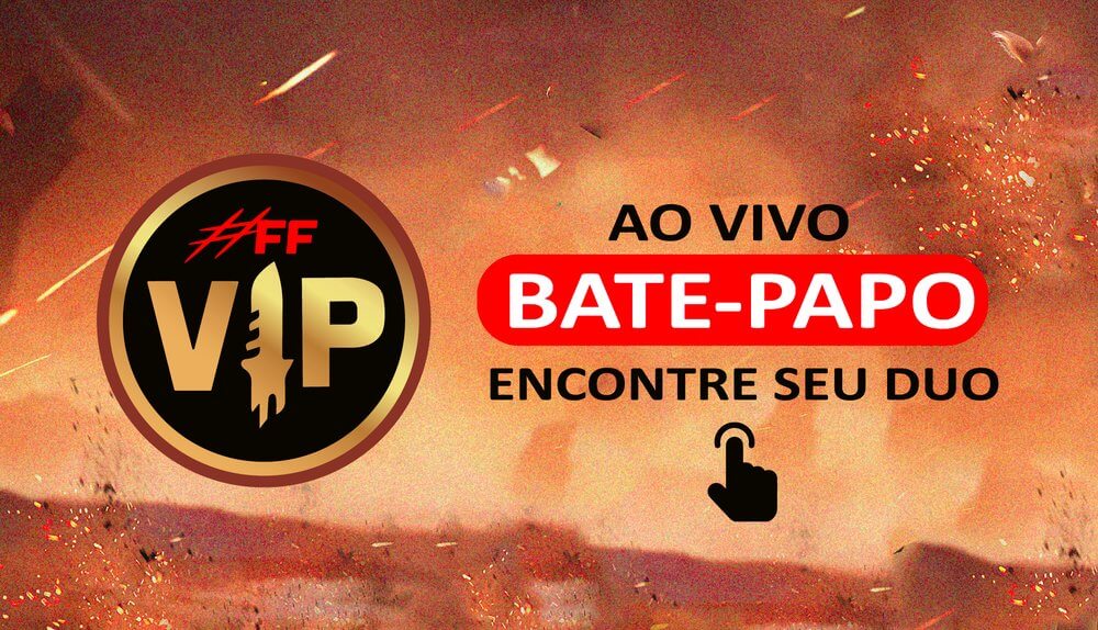 Bate-Papo Free Fire VIP Chat ao Vivo Para Jogar e Paquerar