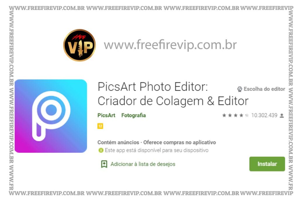 Edicao perfil Free Fire PicsArt Photo Editor capa aprenda a fazer a nova edicao de perfil FF